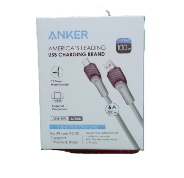 کابل انکر USB به لایتنینگ مدل A7896