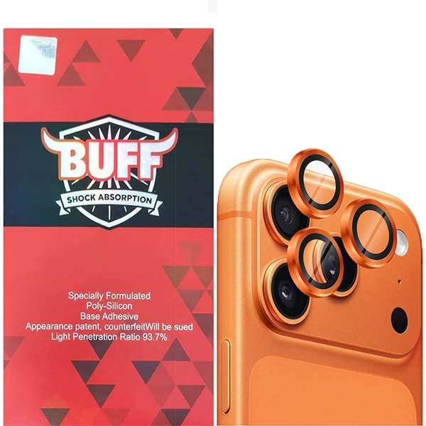 محافظ لنز دوربین BUFF مدل IPHONE 17 PRO