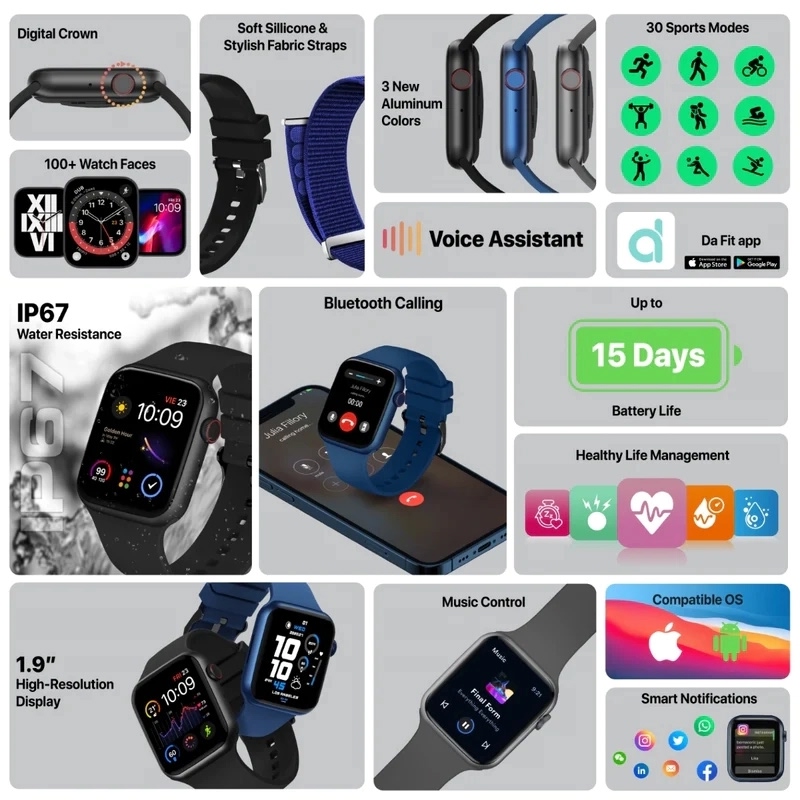 ساعت هوشمند پرومیت مدل XWATCH-TF2